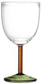 Bloomingville Pohár na víno Martine Green Glass 220 ml