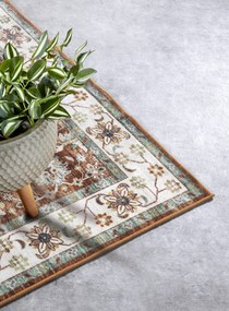 Kusový koberec Imagination New 106045 Red/Cream z kolekcie Elle, 80x150, červená, obývacia izba, ELLE Decoration