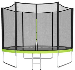 Záhradná trampolína pre deti ,ochranná sieť, stabilná konštrukcia 8FT Ø 252 cm