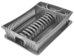 Odkvapkávač obdĺžnikový striebro