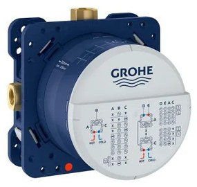Grohe Lineare SET - Sprchový systém pod omietku, Lineare, páková batéria - kompletná sada, chróm