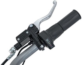 Elektrický detský PIT BIKE s batériovým motorom - červený