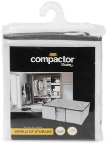Compactor Úložný box na 2 periny Compactor "Life " 58,5 x 68,5 x 25,5 cm, biely polypropylén