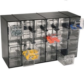 ARTPLAST Organizér Hobby 24 - 24 výsuvných boxov - rozmer 377x142x228 mm