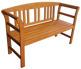 Hnedá drevená záhradná lavica San Jose – Garden Pleasure