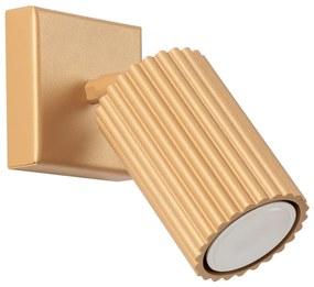 Nástenné svietidlo v zlatej farbe Gleam – Nice Lamps