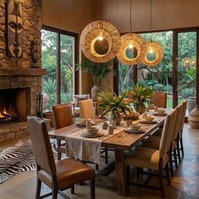 Toolight Toolight, stropné svietidlo 1xE27, APP1788-1CP, hnedá-čierna, OSW-04059