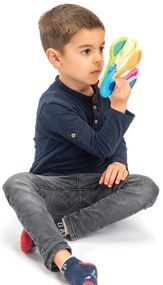 Tender Leaf - Optická hračka s farbami - páv