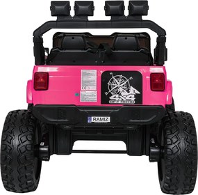 Ramiz Extrémne športové vozidlo 4x4 Variabilná veľkosť Ružová
