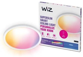 WiZ - LED RGB Stmievateľné stropné svietidlo SUPERSLIM LED/32W/230V Wi-Fi biela