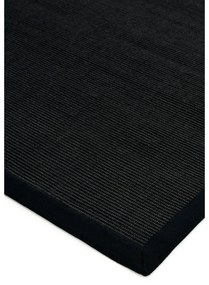 Čierny koberec 300x200 cm Sisal - Asiatic Carpets