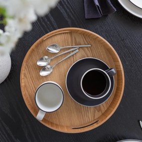 Set šálok 12 ks — Elements Yin &amp; Yang black - W0227