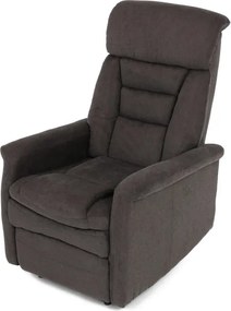 Polohovacie kreslo hnedé elektrické TV-925 BR2