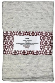 Záves Lina na páske 135x180 ecru Merkury Home