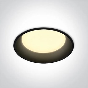 Moderné svietidlo ONE LIGHT BLACK LED 22W 4000K 10122D/B/C