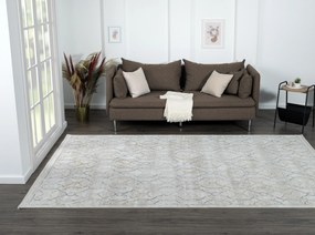 My Flair, Kusový koberec My Floor creme, 160x230, šedá, chodba / predsieň