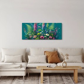 Obraz - Lúčne kvety (120x50 cm)