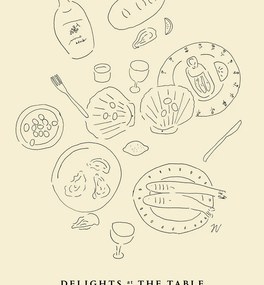 The Poster Club Plagát Delights at the Table by Isabelle Vandeplassche 70x100