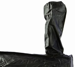Garthen SMOKER 40809 ochranný obal na gril - čierny 150x72 cm