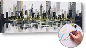Maľovanie podľa čísel MESTO – stredná náročnosť