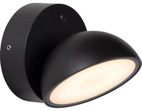 Lucide 22865/12/30 - LED Vonkajšie nástenné svietidlo FINN LED/12W/230V IP54 čierna