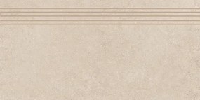 Schodovka Fineza Abe béžová 30x60 cm mat SCABE36BER