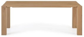 Jedálenský stôl v dekore duba 100x200 cm Deyanira – Kave Home