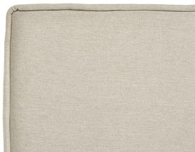 Kontinentálna posteľ s úložným priestorom 180 x 200 cm béžová DYNASTY Beliani