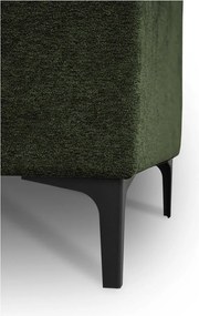 Zelená ženilková rohová pohovka (ľavý roh/s leňoškou) Copenhagen – Scandic