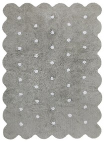 Lorena Canals koberce Pre zvieratá: Prateľný koberec Biscuit Grey - 120x160 cm