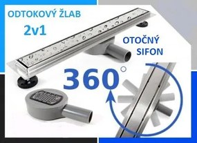 Odtokový sprchovací žľab NEO 2v1 PRO 2