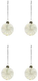 House Doctor Vianočná ozdoba Delic Golden – set 4 ks