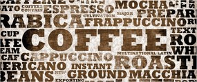 Obraz - Coffee (120x50 cm)