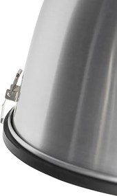 Sada 2 závesných svietidiel hliník 38 cm stmievateľné - Anteros