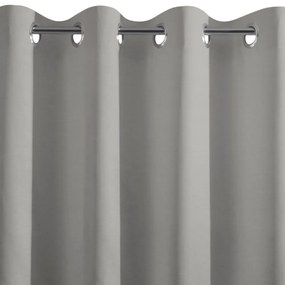 Tmavo sivý zatemňujúci záves s hustou väzbou 140 x 250 cm