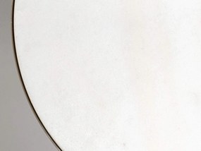 Coney Marble príručný stolík biely Ø30 cm