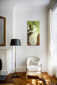 Obraz na plátne Vincent van Gogh - Marguerite Gachet pri klavíri | rôzne rozmery