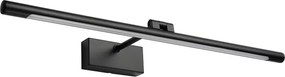LED osvetlenie zrkadla do kúpeľne MIRROR LED/8W/230V 4000K IP44 60 cm čierna