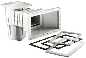 Bazénový skimmer s dlhým a širokým hrdlom 400 x 230 mm KRIPSOL