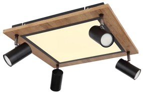 Globo 67306D2 - LED Bodové svietidlo ULLA 4xGU10/5W + LED/24W/230V