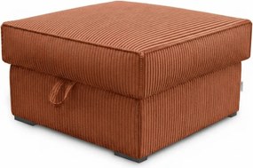 Terakotový taburet SMART COSARO s úložným priestorom 65x65 cm