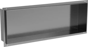 Mexen X-Wall-NR, polica na zapustenie bez príruby 60 x 20 cm, grafitová matná - 19E1602010