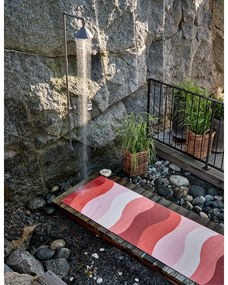 Červený vnútorný a vonkajší behúň 70x200 cm Urvi Fire – Pappelina