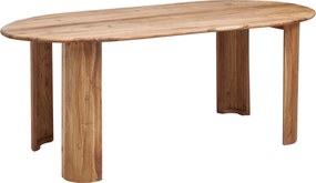 XXXLutz JEDÁLENSKÝ STÔL, akácia, prírodná farba, 208/100/76 cm P & B - Online Only jedálne - 002641004401