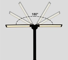 BERGE LED dvojitá stolná lampa 8W - BRUSEL