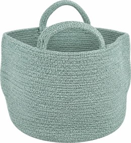 Úložný kôš s úchytmi COTTON HAVEN 35x35 cm - viac farieb Farba: Růžovohnědá