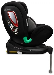 Lionelo - Otočná autosedačka s bázou ANTOON PLUS i-Size 40-105 cm Black Onyx