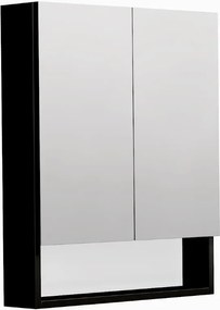 Zrkadlová skrinka SAT Cube Way 60x72 cm lamino čierna GALCU3D60HP