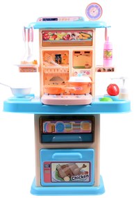 Aga4Kids Plastová kuchynka MR6133 Modrá