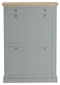 Sivá výklopná skrinka na topánky Binz – Støraa